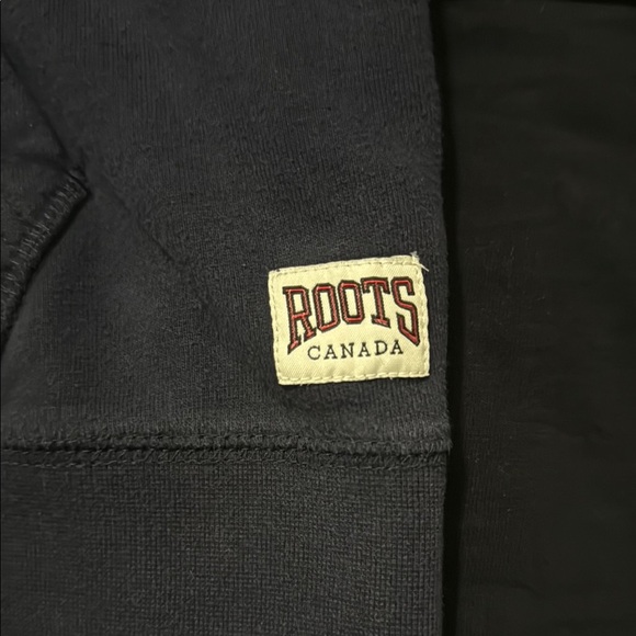 Roots Men's Dark Blue Athletic Hoodie - Picture 3 of 3